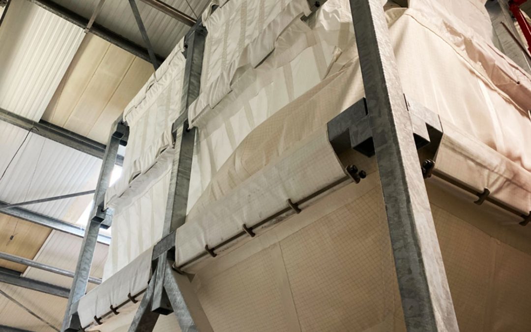Remplacement de la toile sans dépose de structure