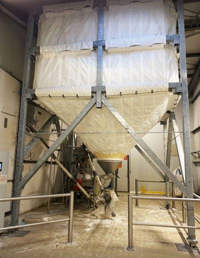 Réparation et remise en route du silo après une tempête