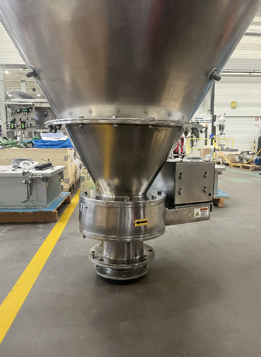 Fond dévouteur conique