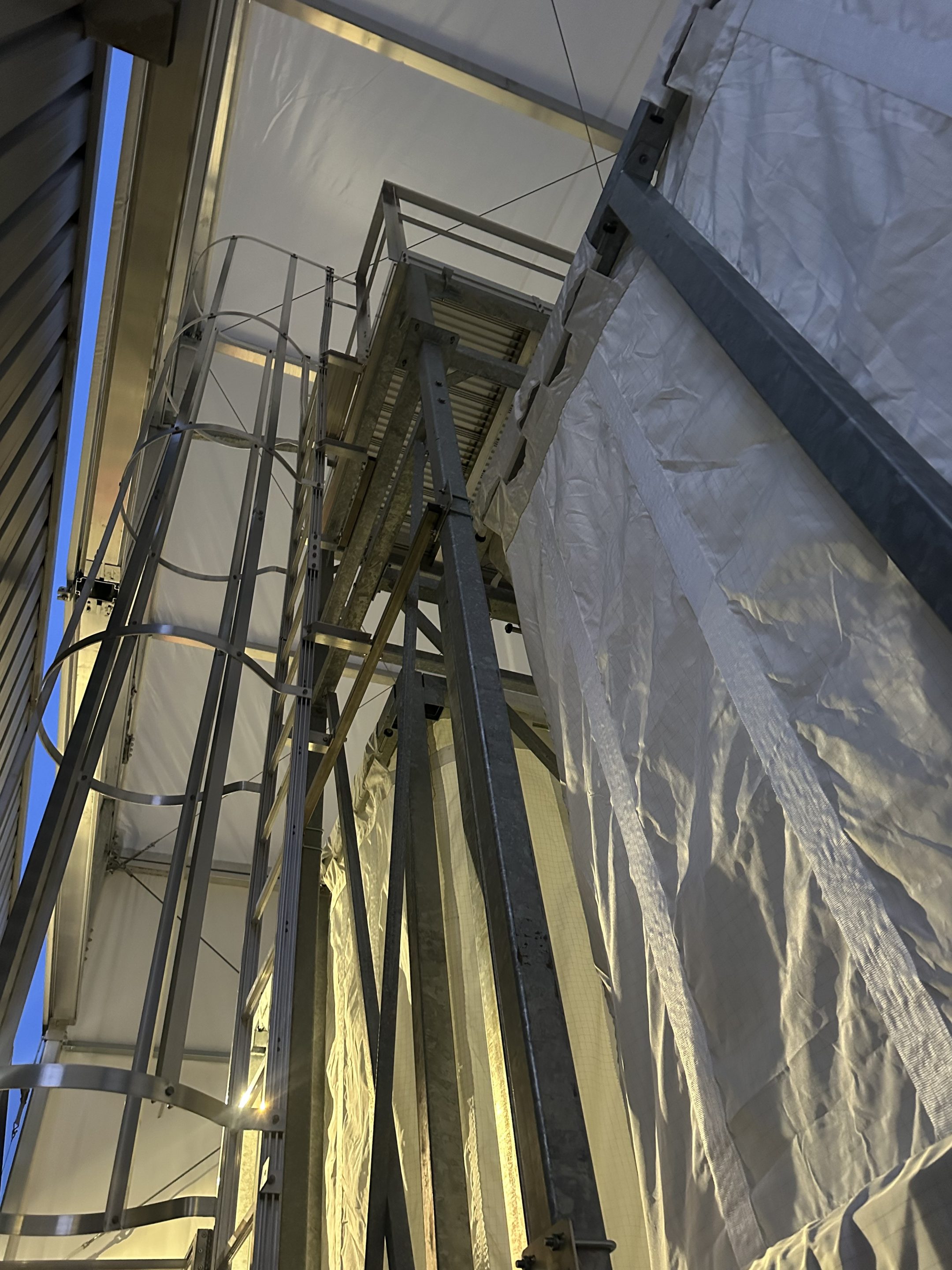 Echelle à crinoline