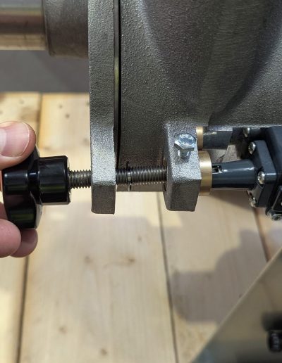 Illustration du capteur de sécurité du tamis centrifuge