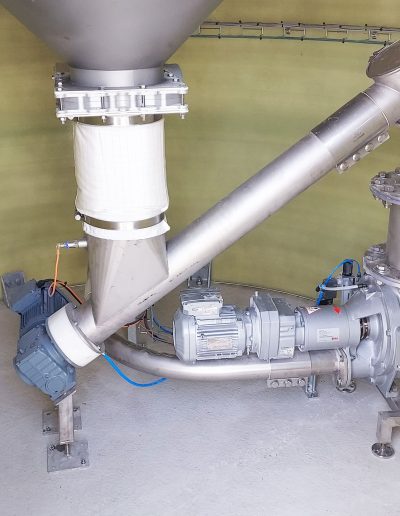 Alimentation de transfert pneumatique