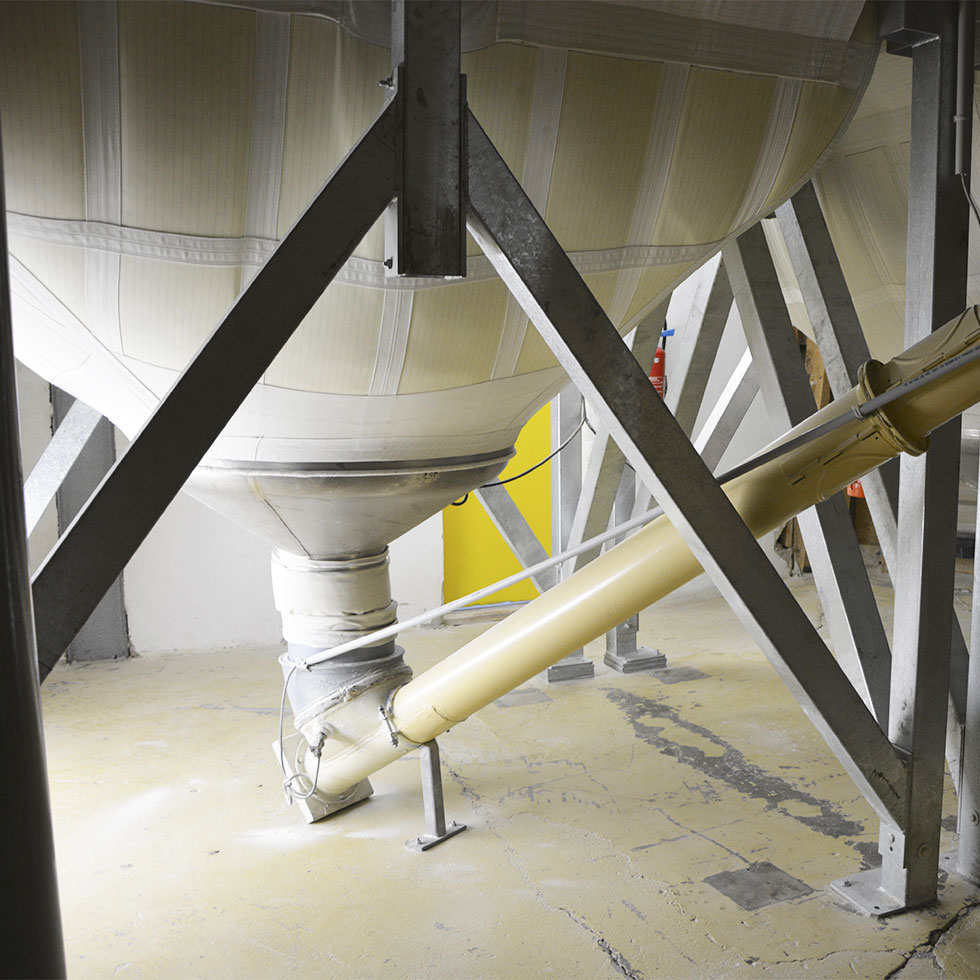 Vis de transfert tubulaire | Silo souple
