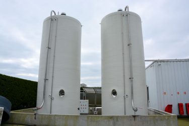 Cuves conçues pour le stockages d'huiles alimentaires