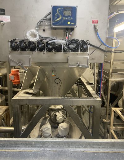 Equipements de dépoussiérage et filtration du sucre glace