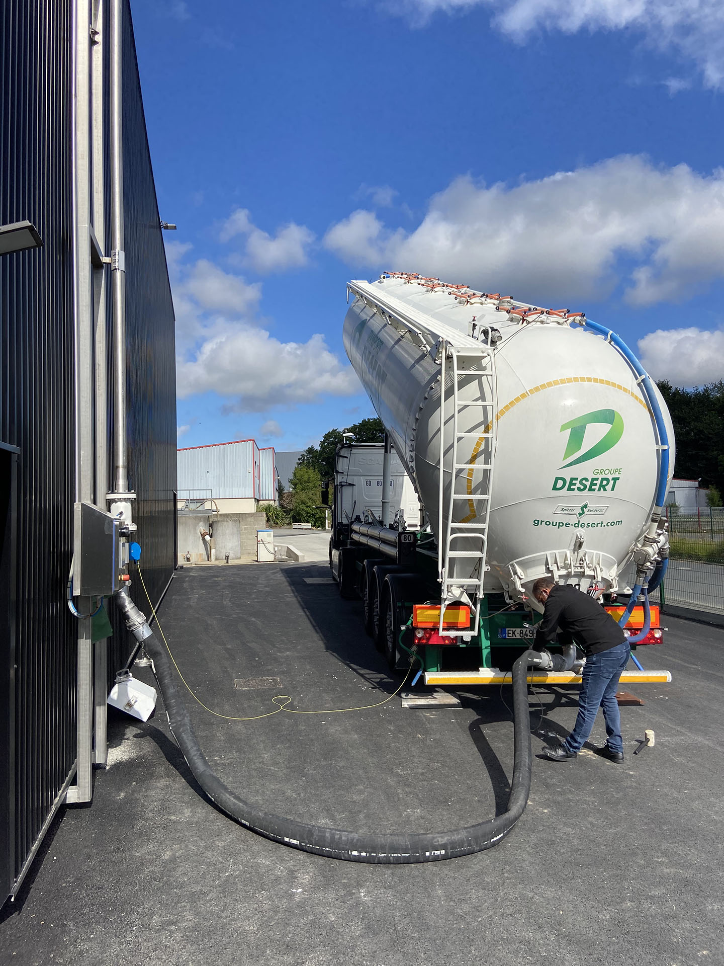 Chargement camion 