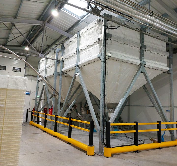 Silos souples pour stockage de sucre cristal