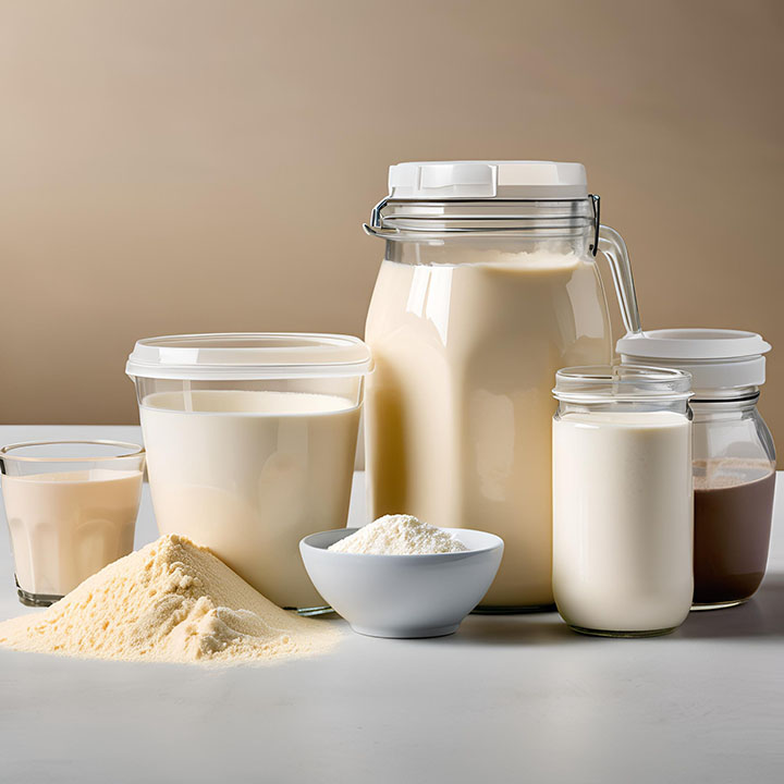 La poudre de lait et ses dérivés