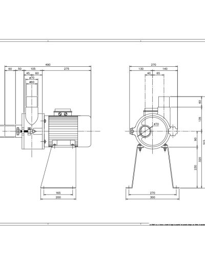 Schéma de tamis centrifuge