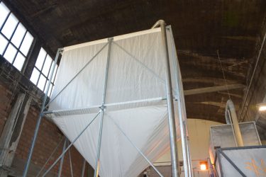 Nettoyage des silos souples