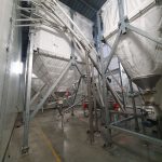 Silo alimentaire souple robuste pour stockage sécurisé de farine