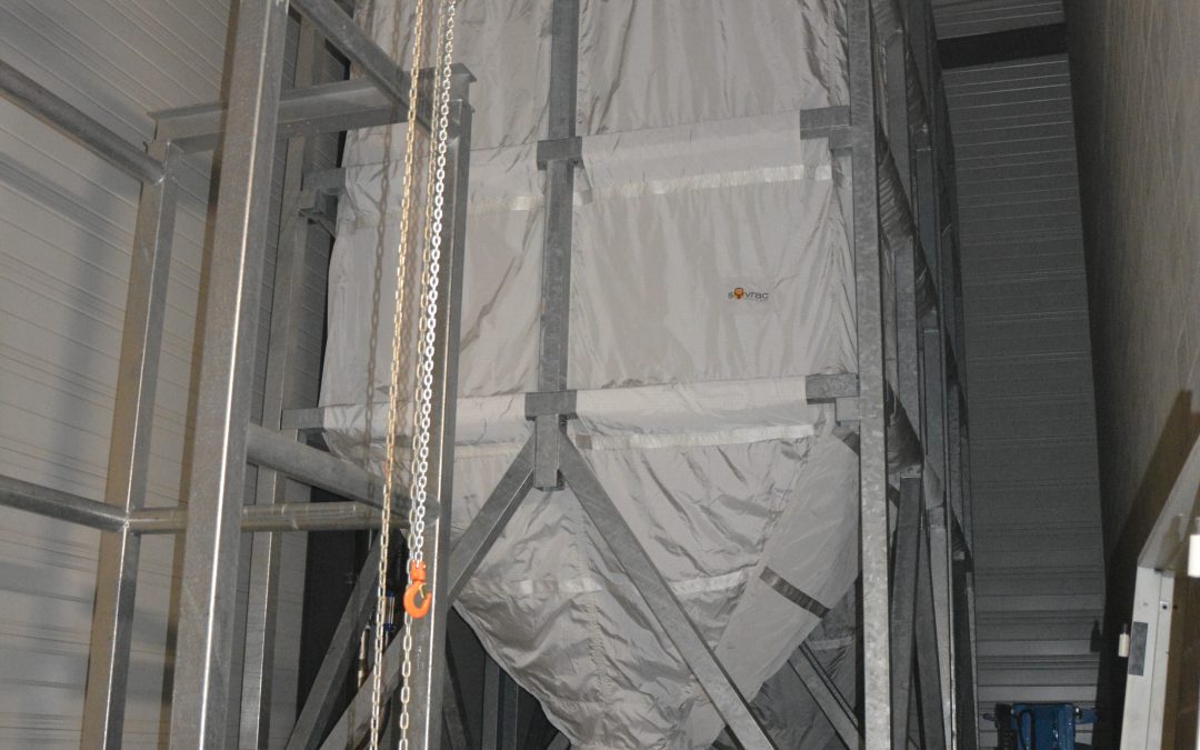 Silos de stockage pour farine et videuses big bag