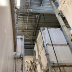 Silos souples avec pesées pour stockage de farine