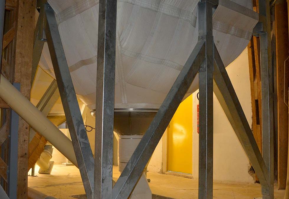 Silos toile farine