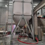 Silo souple textile avec une grande capacité de stockage