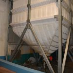 Silo souple textile avec une grande capacité de stockage