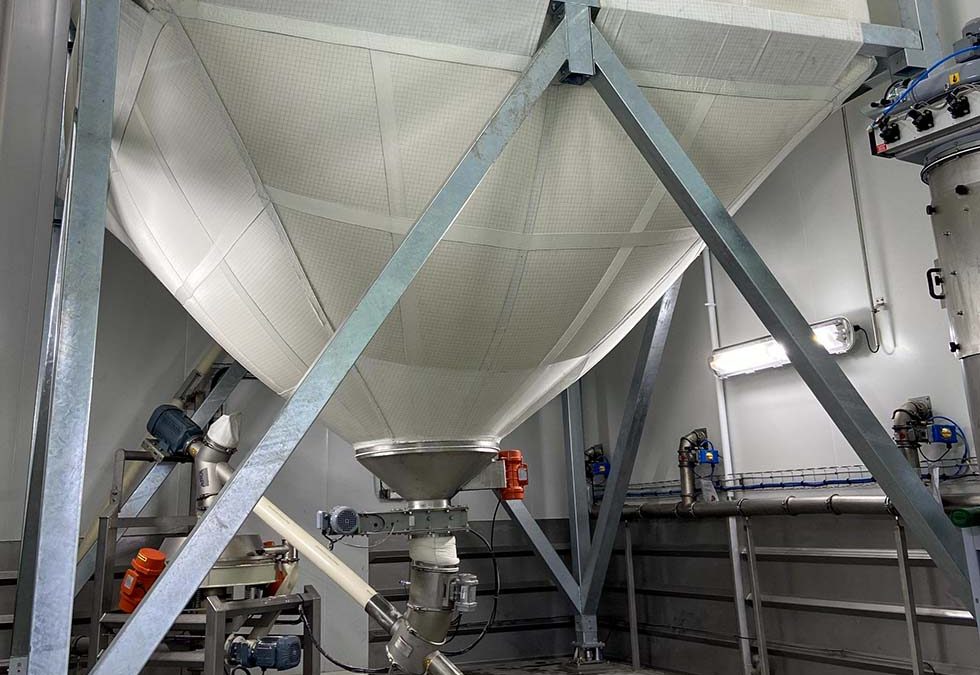 Silo toile sucre