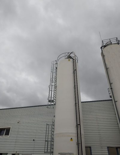 Silo composite répondant aux exigences sanitaires strictes