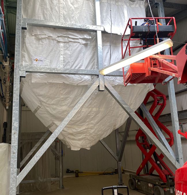 Remplacement des toiles de silo souple – Easyvrac