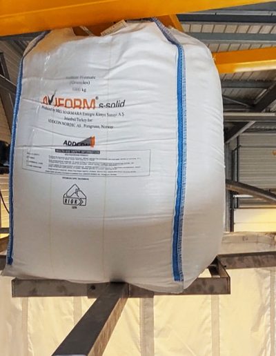 Perçage du sac de vrac