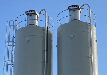 top silo dépoussiéreur